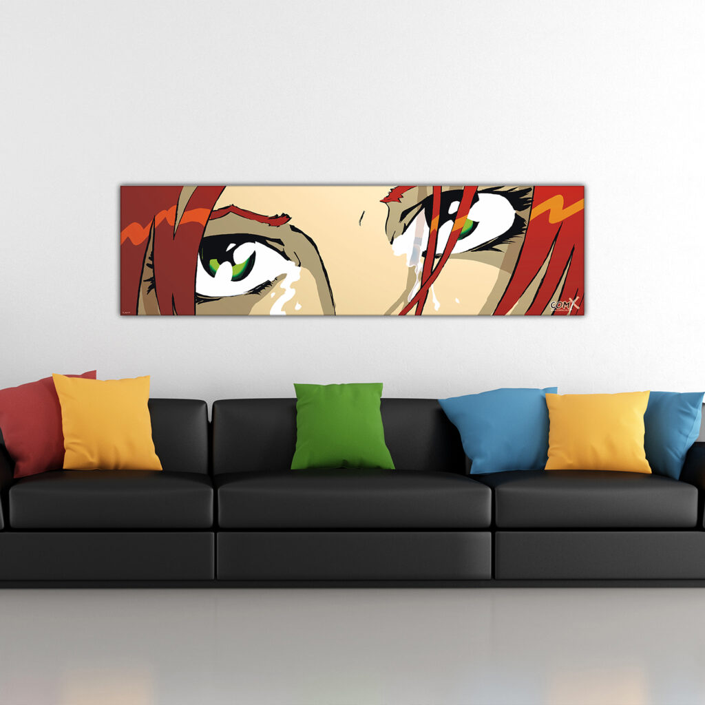 Black Sofa - The Eyes - Brown - Green